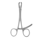 Kynea Surgical Bone Reduction Forceps 6 Inch Small Curved Narrow Jaw on white background