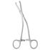 Kynea Surgical Dingman Forceps 7.5 Inch Angular Serrated Jaws with Slot and 2x2 Sharp Teeth on white background