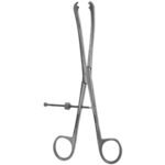 Kynea Surgical Fibula Forceps 8.5 Inch Angled Tips with Speedlock on white background