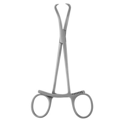Kynea Surgical gForceps Bone Reduction 6 Inch 30mm Opening Heavy Tips Long Ratchet on white background