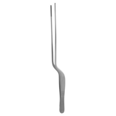 Kynea Surgical Adson Bayonet Dressing Forceps 8.5 Inch Serrated on white background