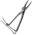 Kynea Surgical Bishop Bone Forceps 12 1/2″ – Adjustable Jaw with Ratchet | Orthopedic Surgical Instrument