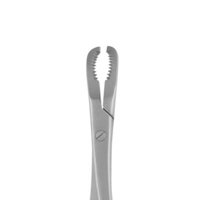 Kynea Surgical Bone Reduction Forceps 6 Inch Small Curved Narrow Jaw on white background