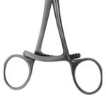 Kynea Surgical Bone Reduction Forceps 7 Inch Long Double Ratchet Step Point on white background