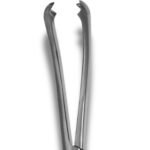Kynea Surgical Fibula Forceps 8.5 Inch Angled Tips with Speedlock on white background