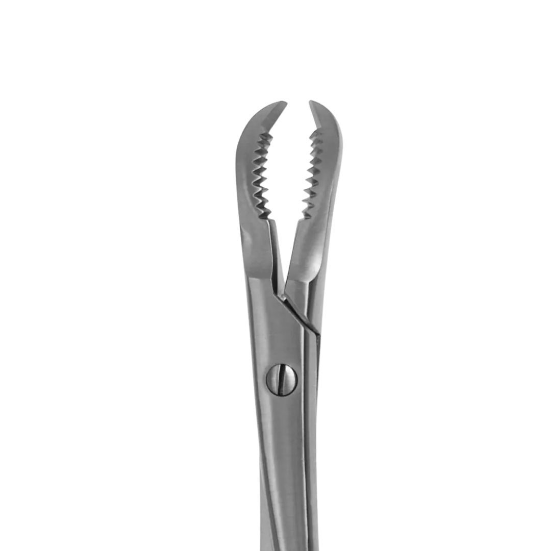 Kynea Surgical Bone Reduction Forceps 6 Inch Small Curved on white background