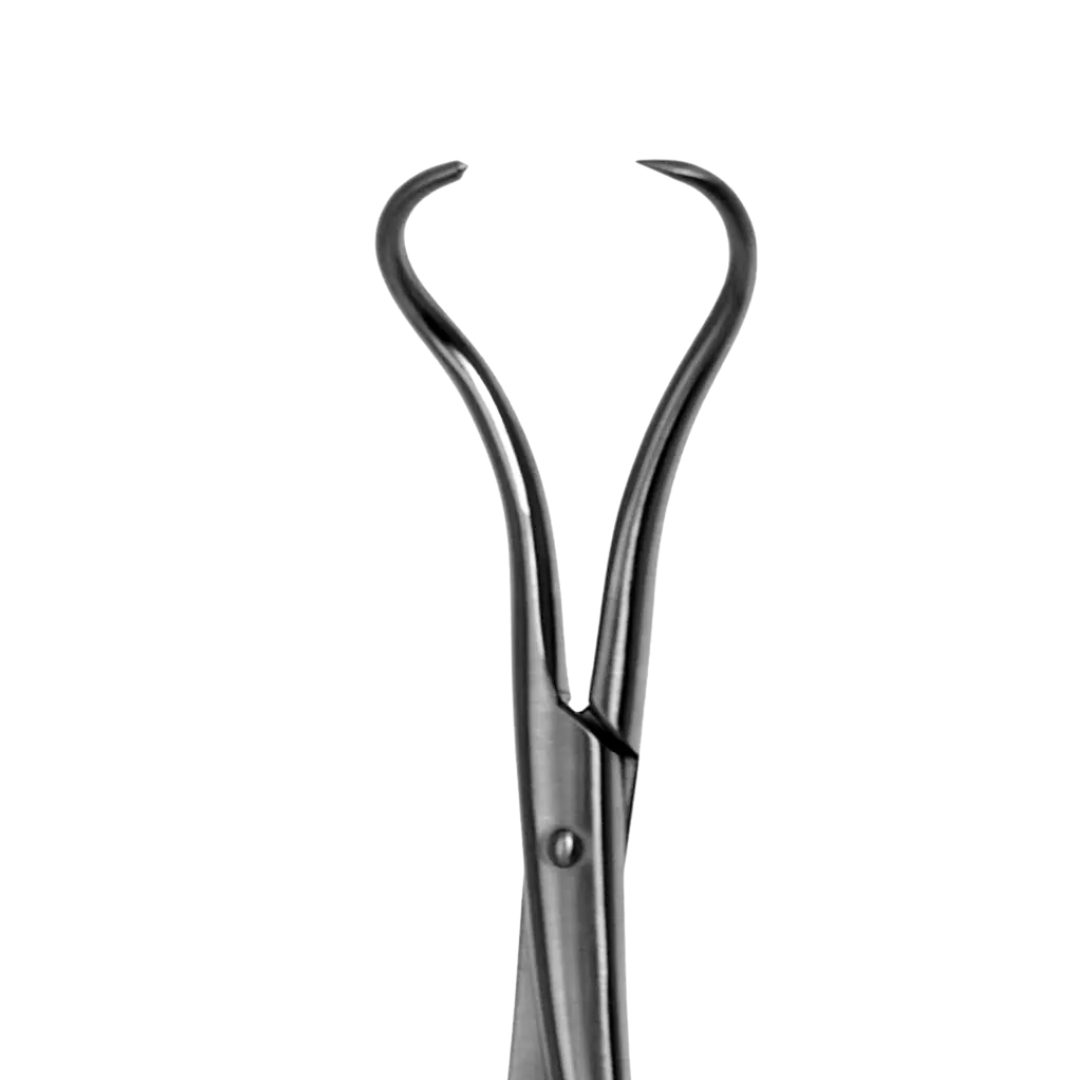 Kynea Surgical Bone Reduction Forceps 7 Inch Long Double Ratchet Step Point on white background
