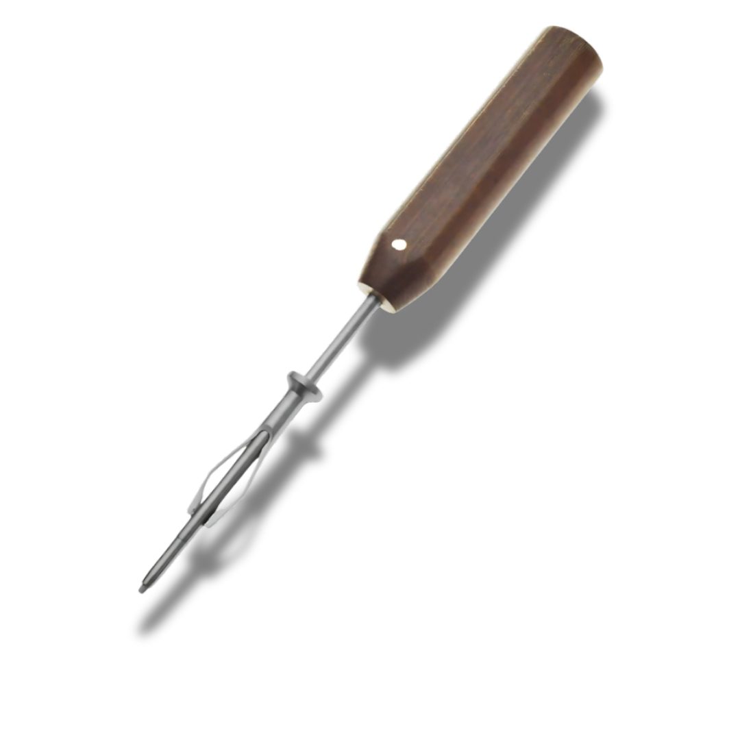 Includes 2.0, 3.5, and 4.5 mm screwdriver bits Holding sleeve for secure screw insertion Stainless steel construction, CE marked Autoclavable and reusable Designed for orthopedic and trauma surgeries Durable and corrosion-resistant Compatible with multiple screw sizes