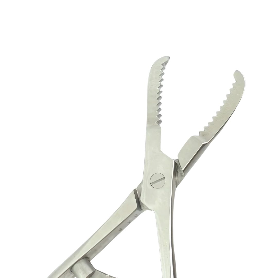 Reduction Centering Bone Holding Forceps 17cm with Speed Lock on white background
