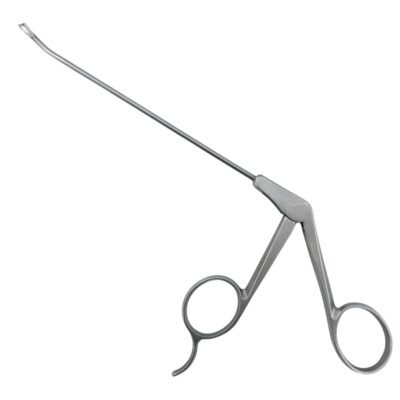 The Kynea Surgical Shutt Linvatec 45° Right Blunt Forceps – 2.75mm, 9″ is a high‑precision arthroscopic instrument designed for tissue grasping, manipulation, and controlled cutting in minimally invasive joint surgeries. Featuring a 45° right‑angled blunt tip, this instrument provides enhanced access and visibility in tight joint spaces while minimizing the risk of tissue damage. The 2.75mm jaw allows precise handling of delicate structures, making it ideal for orthopedic surgeons performing arthroscopy on the knee, shoulder, and other joints. This model is designed with a barber‑tang handle for sensitive tactile feedback and a large thumb ring for comfort and control during extended procedures. The precision‑matched, diamond‑honed tips ensure smooth, clean, and reliable cuts throughout the surgery. Manufactured from premium surgical‑grade stainless steel, it is corrosion‑resistant, reusable, and fully autoclavable, delivering consistent performance in repeated surgical use. Key Features: 45° right‑angled blunt forceps for arthroscopy 2.75mm jaw size for delicate tissue handling 9″ overall length for deep joint access Barber‑tang handle for sensitive touch Large thumb ring for comfort and control Precision‑matched, diamond‑honed tips for clean cuts Surgical‑grade stainless steel construction Corrosion‑resistant, reusable, and autoclavable CE marked for professional surgical use