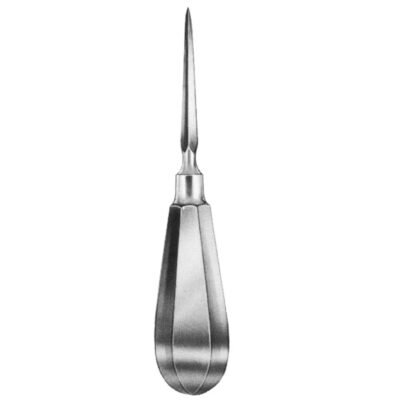Bone Awl 6 1/4 inch straight square taper surgical instrument on white background