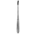 Diamond Nose Rasp – Single Ended 7 1/2″, 7mm x 25mm Curved surgical instrument on white background, Kynea Surgical
