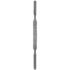 Kleinert-Kutz Rasp double ended 8 1/2 inch 8mm fine and coarse serrated stainless steel surgical instrument on white background