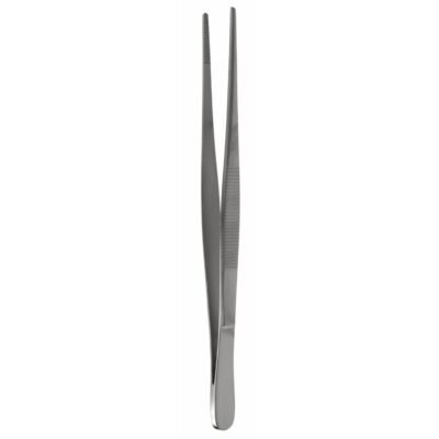 Kynea Surgical Dressing Forceps 6.25 Inch Narrow Serrated on white background