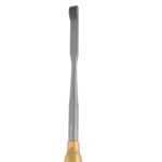 Glabella Rasp 8 1/2 inch straight tungsten carbide medium grit downcutting serrated surgical instrument on white background