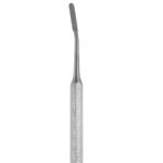 Nail Rasp #93 double ended 6.75 inch 2mm angled up and down stainless steel surgical instrument on white background