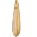 Glabella Rasp 8 1/2 inch straight tungsten carbide medium grit downcutting serrated surgical instrument on white background