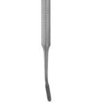 Nail Rasp #93 double ended 6.75 inch 2mm angled up and down stainless steel surgical instrument on white background