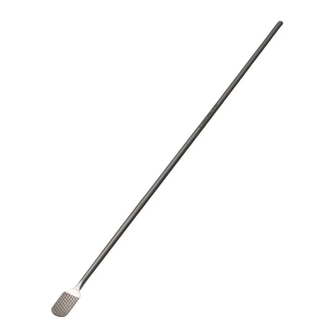 Kynea Surgical Cartilage File 9 Inch Coarse Cross Serrated Shaft Only for Detachable Handle on white background