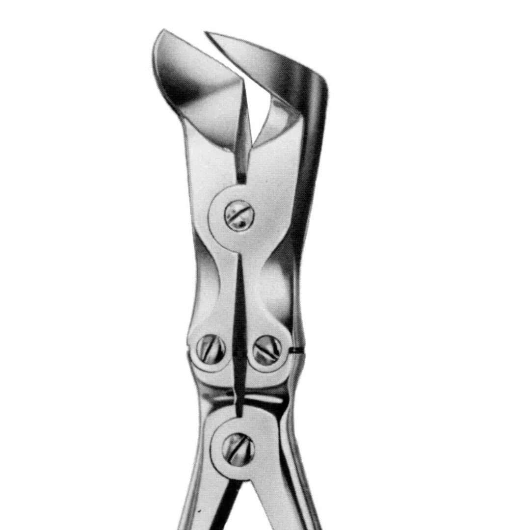 Stille-Liston Forceps 10.5 inch with 90 degree jaw orthopedic surgical bone cutter on white background