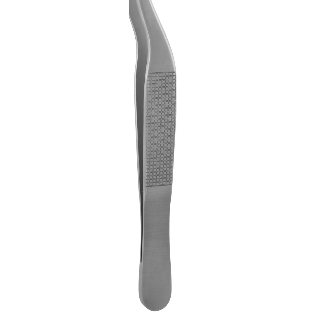 Kynea Surgical D’Errico Bayonet Dressing Forceps 8 3/4 Inch Serrated on white background