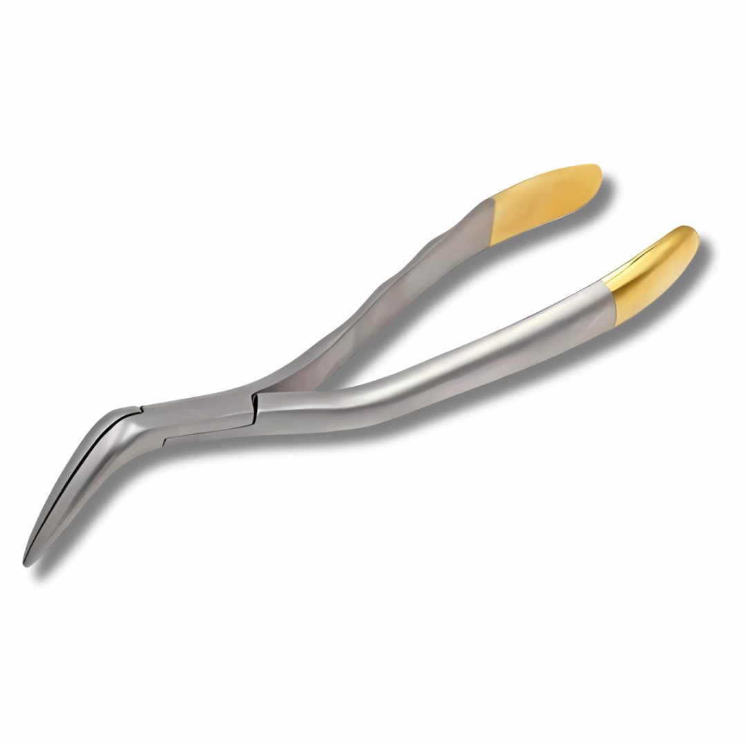 Kynea Surgical stainless steel dental extracting forceps for upper and lower molars tooth removal.