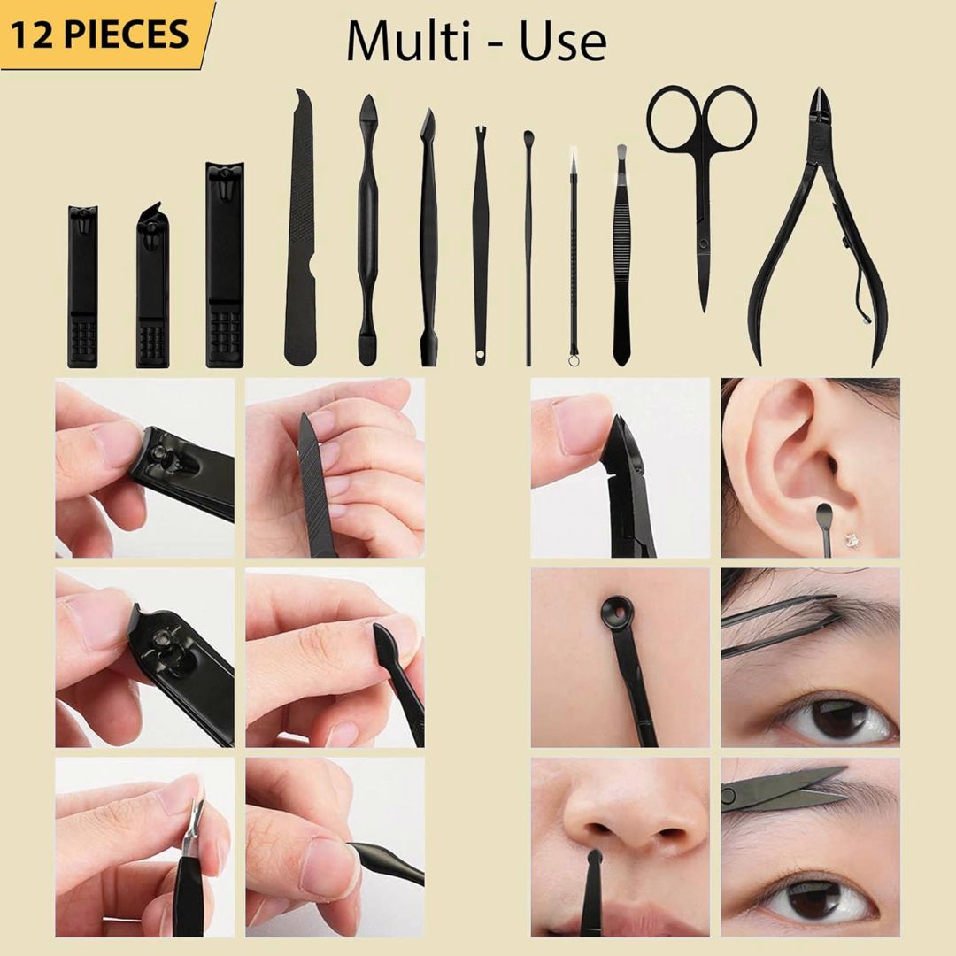 Kynea Surgical professional manicure and pedicure grooming kit in case