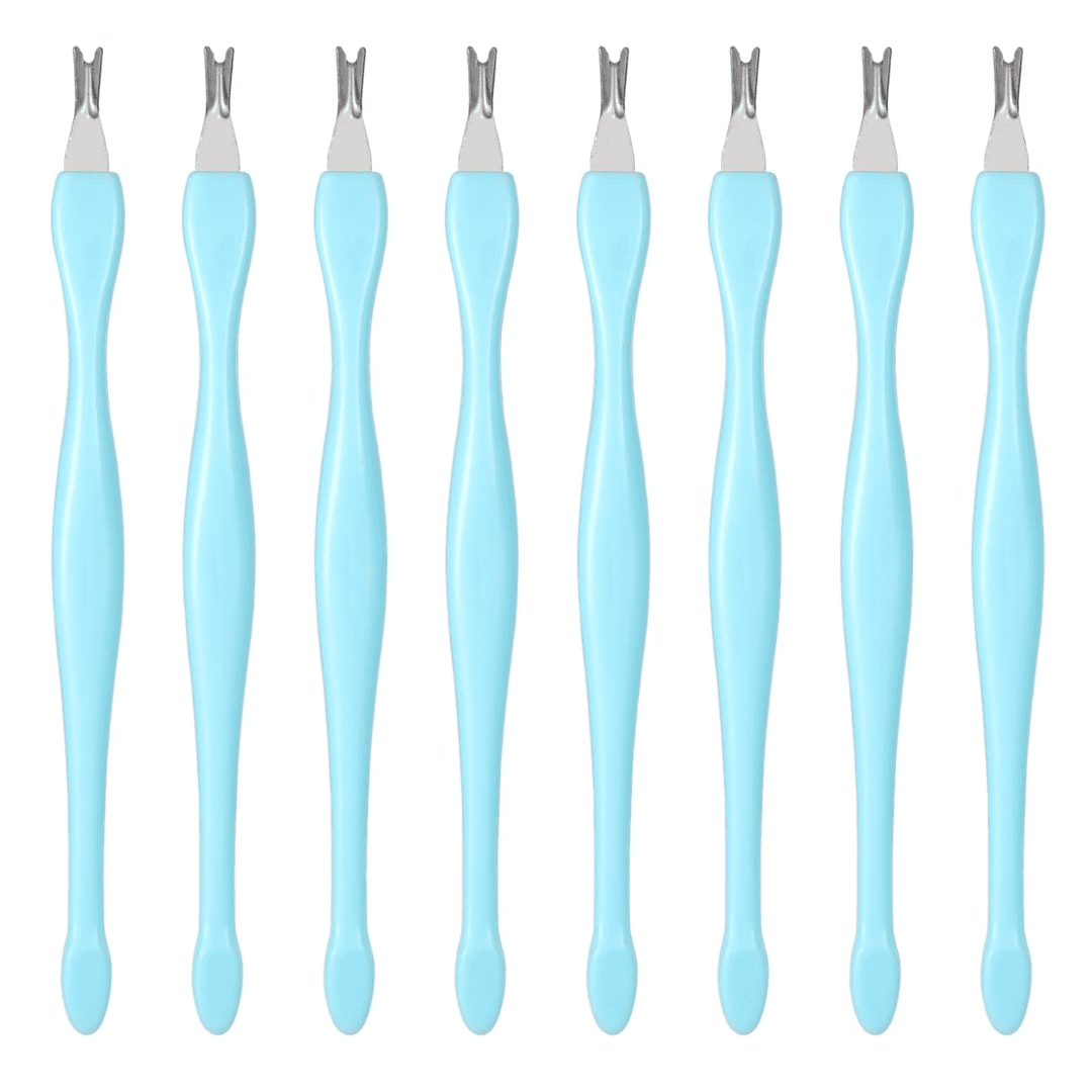 Professional cuticle trimmer and nail pusher tools for manicure and pedicure