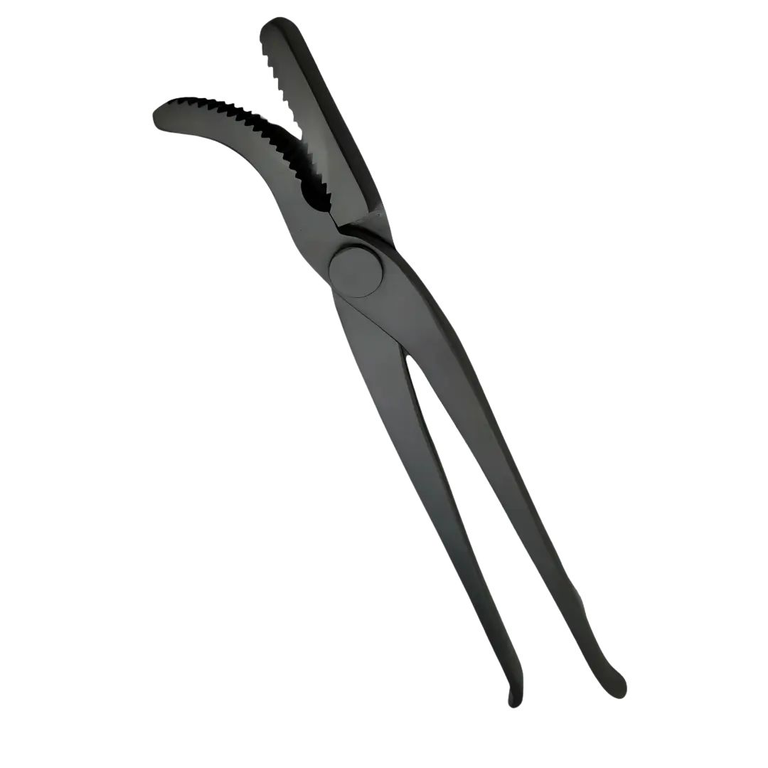 Premium Black Jaw Clincher – Stainless Steel Farrier Tool for Horseshoe Nail Clinching | Kynea Surgical