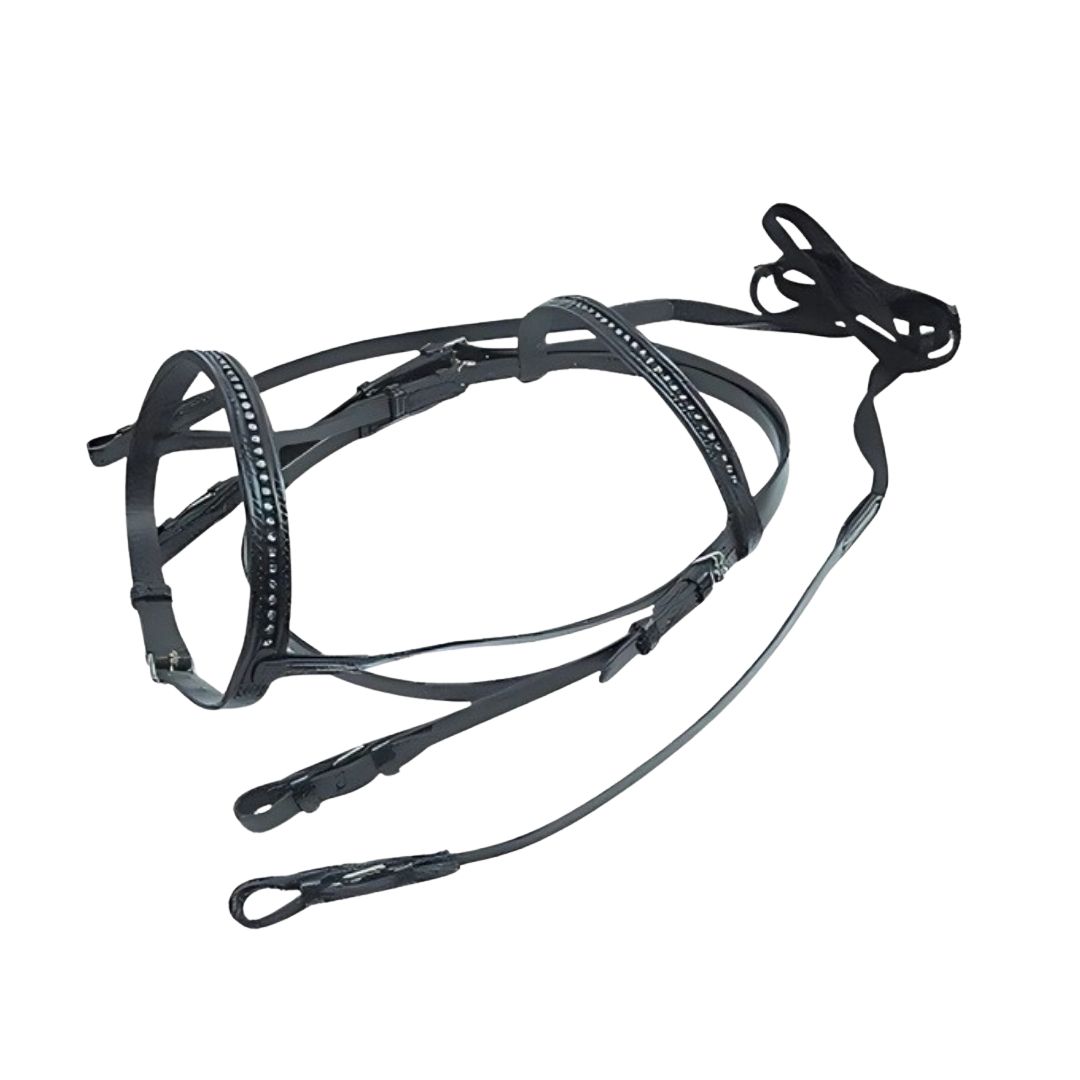 Kynea Surgical Padded Leather Halter – Soft Lined for Comfort and Style