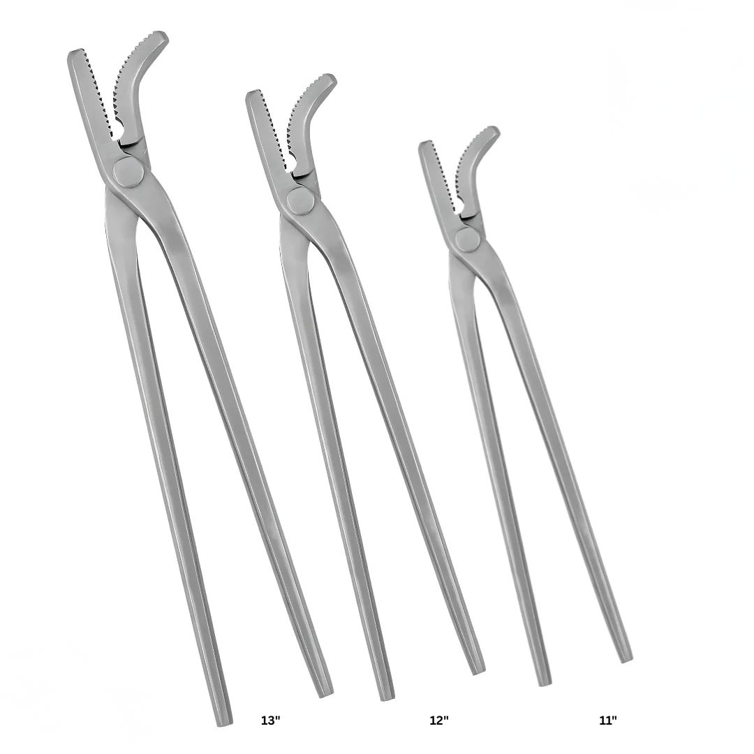 Curved Jaw Clincher – Stainless Steel Farrier Tool for Horseshoe Nail Setting | Kynea Surgical