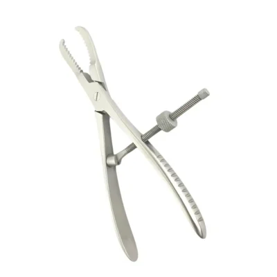Reduction Centering Bone Holding Forceps 17cm with Speed Lock on white background