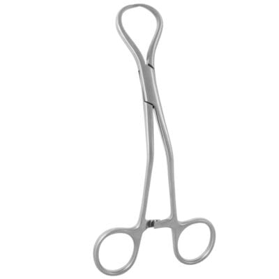 Cleveland Bone Forceps 6 3/4 inch angled delicate surgical orthopedic instrument on white background