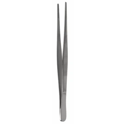 Kynea Surgical Dressing Forceps 6.25 Inch Narrow Serrated on white background