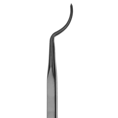 Adson Dressing Forceps 4.75 inch with serrated tips and fenestrated handles on white background
