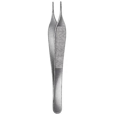 Kynea Surgical Adson Dressing Forceps 4.75 Inch Serrated Standard Tungsten Carbide on white background