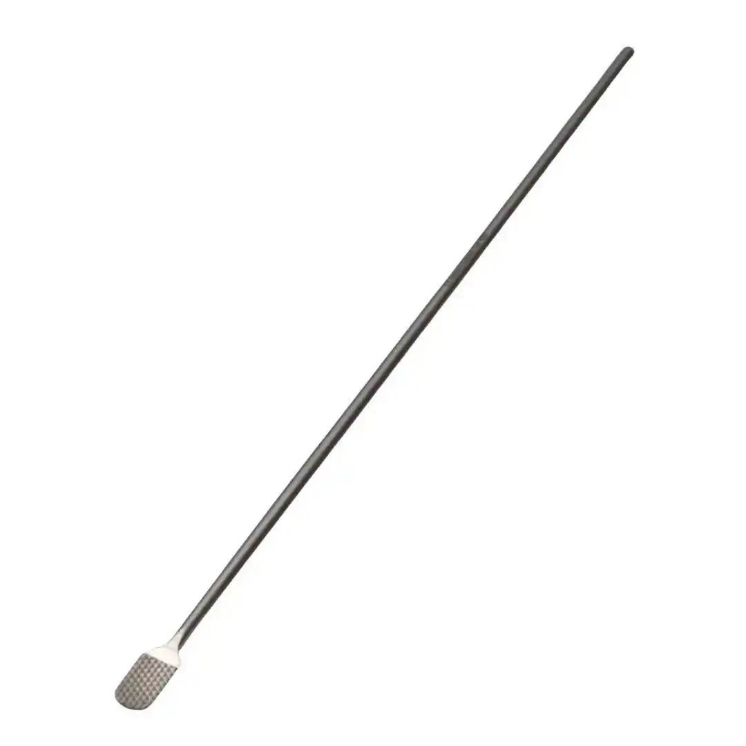 Kynea Surgical Cartilage File 9 Inch Coarse Cross Serrated Shaft Only for Detachable Handle on white background
