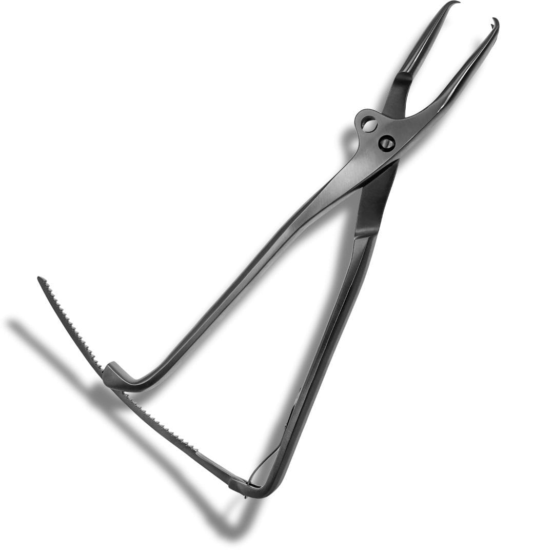 Bloodless animal elastrator stainless steel pliers with rubber bands – Kynea Surgical