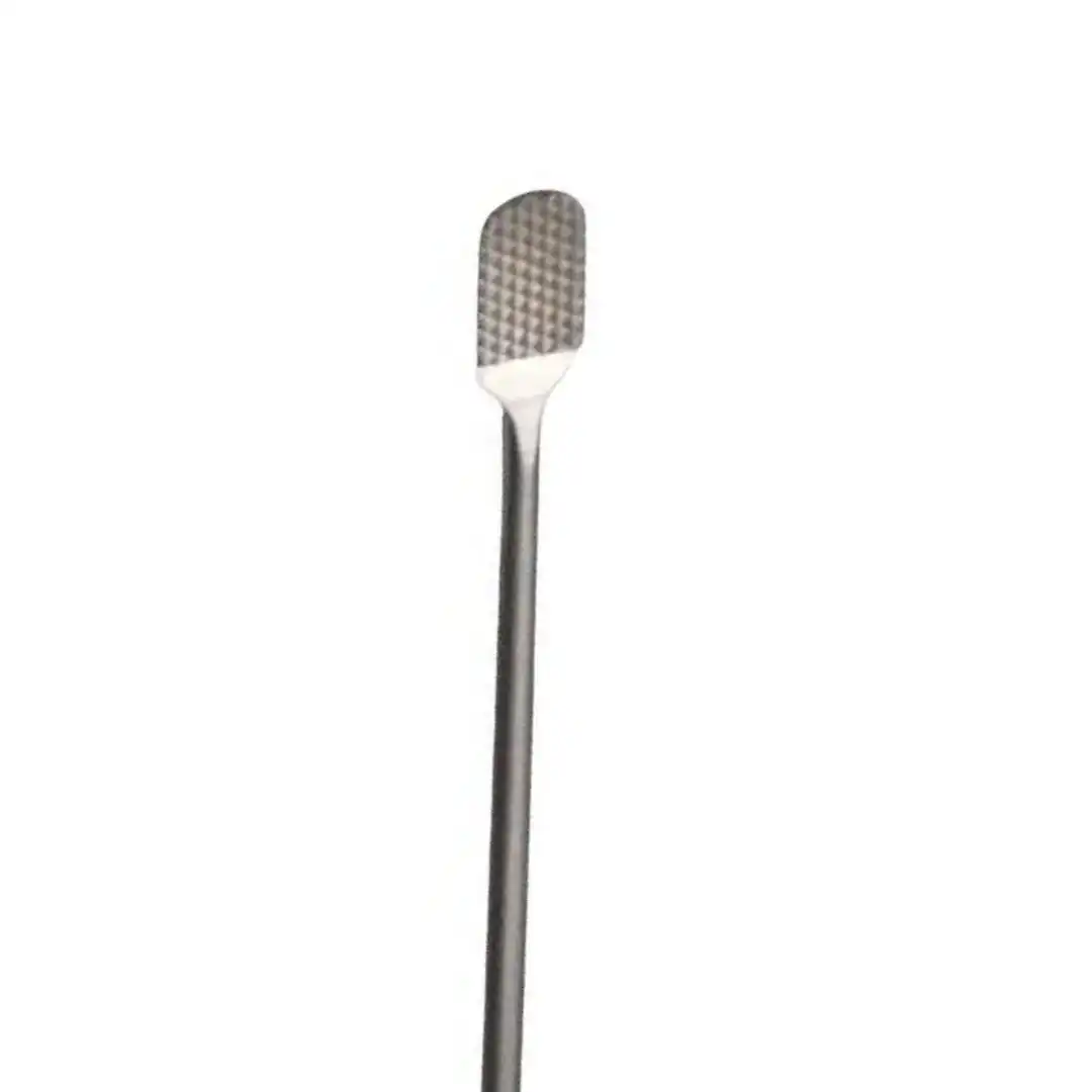 Kynea Surgical Cartilage File 9 Inch Coarse Cross Serrated Shaft Only for Detachable Handle on white background