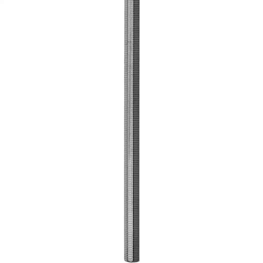 Bone file 6 inch, 2mm angled down tip, stainless steel surgical instrument on white background